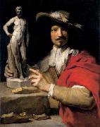 Charles le Brun Portrat des Bildhauers Nicolas le Brun oil on canvas